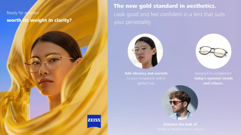 ZEISS DuraVision Gold – Tiêu Chuẩn Vàng Mới Cho Lớp Phủ Tròng Kính Cao Cấp