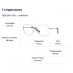 Gọng Kính Vuông Burberry 0BE1385 – Chính Hãng Luxottica - Ảnh 3