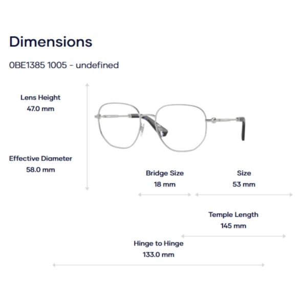 gong-kinh-burberry-0BE1385 (7) Gọng Kính Vuông Burberry 0BE1385 – Chính Hãng Luxottica - Ảnh 3