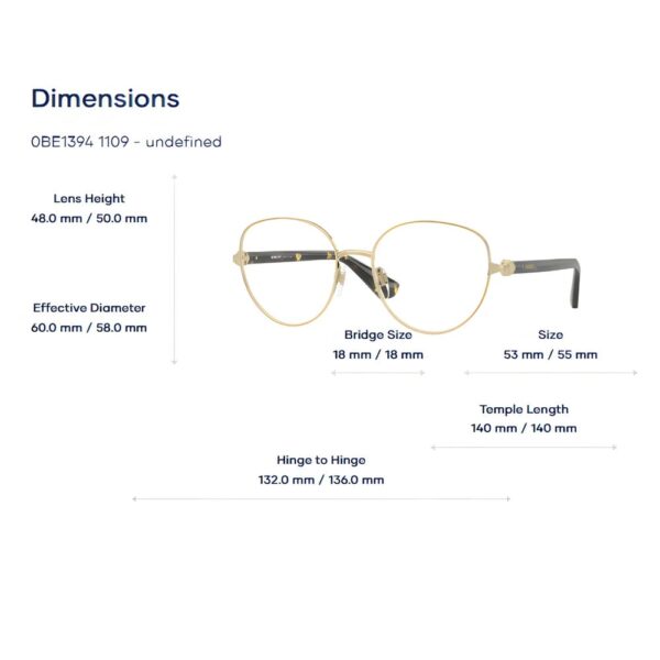 gong-kinh-burberry-0BE1394 (3)_5454 Gọng Kính Burberry 0BE1394 – Tem Chính Hãng Luxottica - Ảnh 2