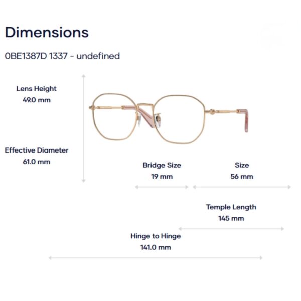 gong-kinh-cartier-0BE1387D (7) Gọng Kính Burberry 0BE1387D – Tem Chính Hãng Luxottica - Ảnh 3