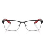 Prada Linea Rossa 0PS 50PV Gọng Kính Nửa Khung – Tem Chính Hãng Luxottica - Ảnh 8