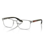 Prada Linea Rossa 0PS 50PV Gọng Kính Nửa Khung – Tem Chính Hãng Luxottica - Ảnh 4