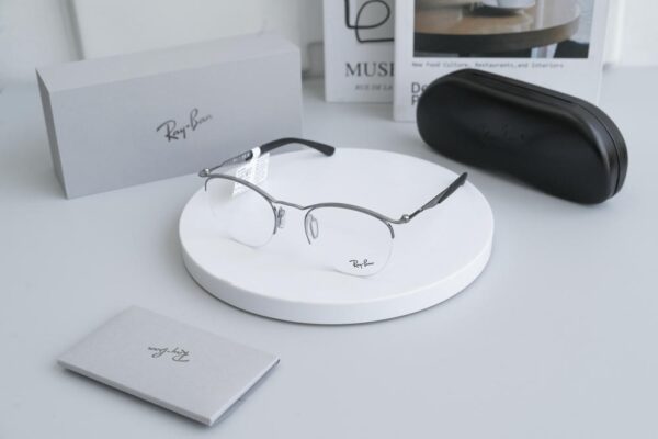 Rayban RB7553 Optics Ctx Collection Gọng Kính Nửa Khung - Tem Chính Hãng Luxottica - Ảnh 16