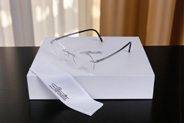 gong-kinh-silhouette-l009-nj-7000 (19) Kính Không Gọng Silhouette Momentum Aurum L009 NJ Mạ Vàng 23KT - Tem Chính Hãng 101 - Ảnh 9