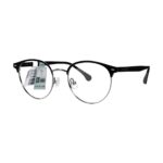 Gọng Kính Tròn Nửa Khung Tiatnium Parim 85155 – Tem Chính Hãng 101