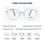 Gọng Kính Tròn Silhouette Dynamics Colorwave 5577