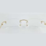 Cartier CT0094O Kính Không Gọng Đúc Vàng Nguyên Khối 18K – Tem Chính Hãng Vinaoptic - Ảnh 5