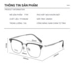 Kính Râm Cận Clip On Snap 7799 Bộ 2 Kẹp Kính - Ảnh 8