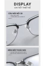 Kính Râm Cận Clip On Snap 7799 Bộ 2 Kẹp Kính - Ảnh 3
