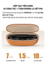 Kính Thông Minh Aison M02 – Dịch Thuật AI, Camera 08, Hộp Sạc, Tuyển Phát Wifi, Nghe Gọi