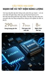 Kính Thông Minh Aison M02 – Dịch Thuật AI, Camera 08, Hộp Sạc, Tuyển Phát Wifi, Nghe Gọi