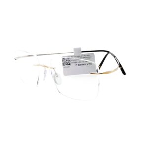 Silhouette L022 GH 7581 Gold Plated Kính Không Gọng Mạ Vàng - Tem Chính Hãng 101