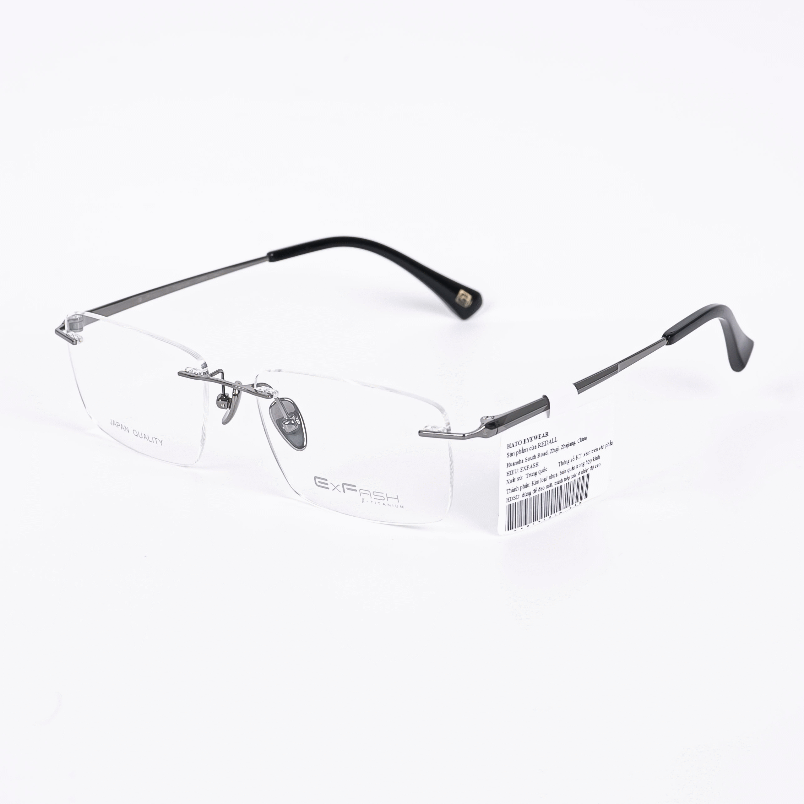 Kính Không Gọng Titan Nhật Exfash EF34249JP – Tem Chính Hãng 101