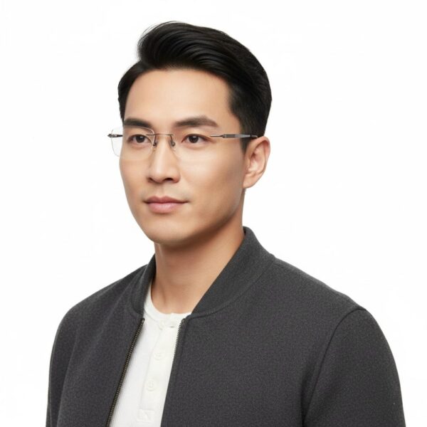 Kính Không Gọng Titan Nhật Exfash EF34249JP – Tem Chính Hãng 101 - Ảnh 3