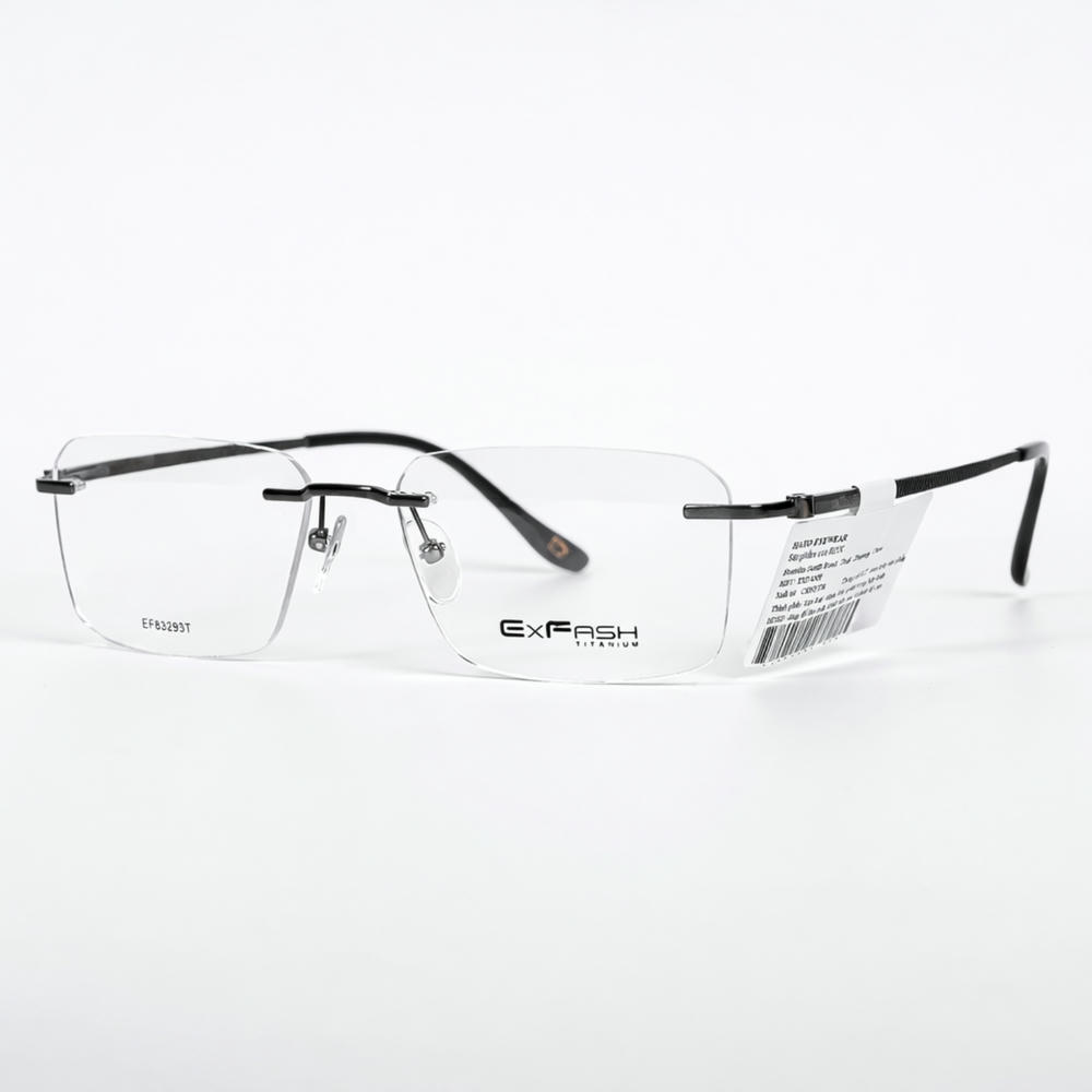 Exfash EF83293T Kính Không Gọng Titan - Tem Chính Hãng 101