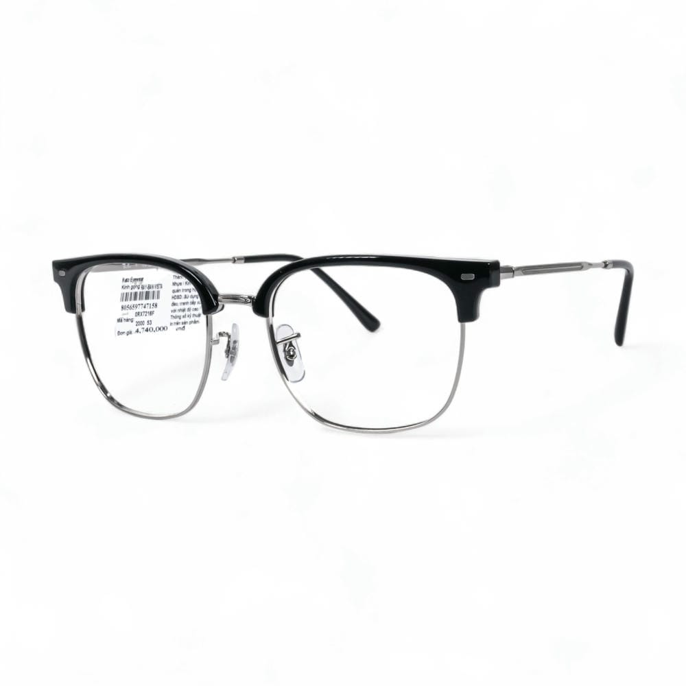 Rayban New Clubmaster 0RX7216F Gọng Kính Nửa Khung