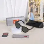 Kính Mát Oval RayBan Reverse 0RBR0505S - Tem Chính Hãng Luxottica