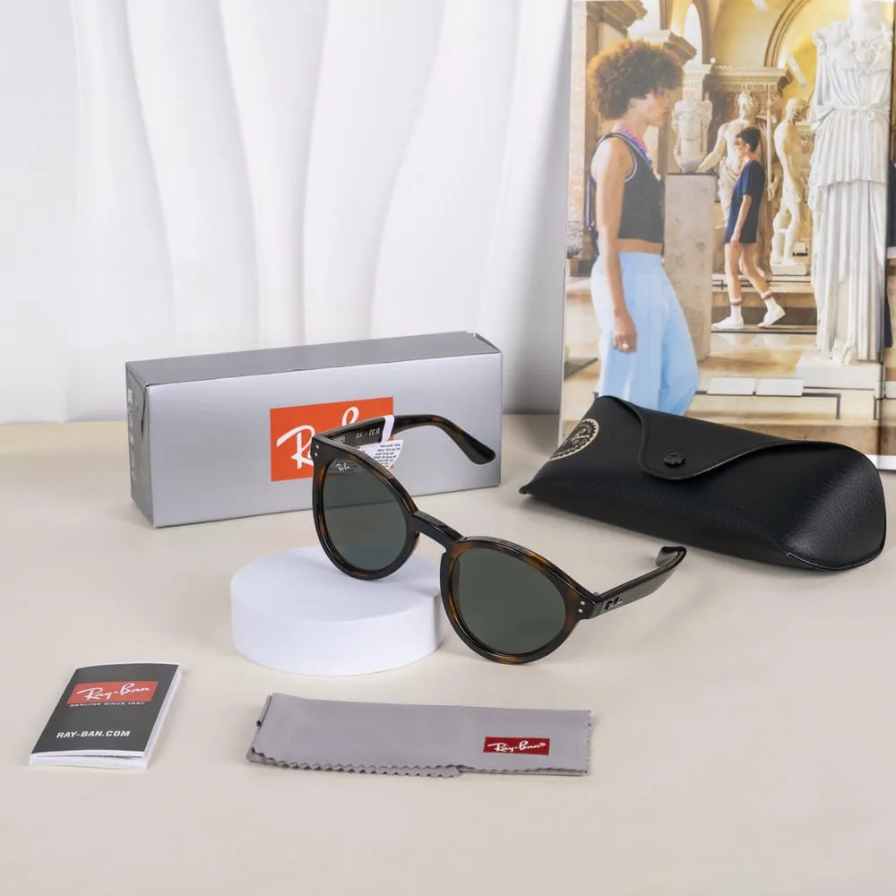 Kính Mát Oval RayBan Reverse 0RBR0505S - Tem Chính Hãng Luxottica