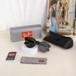 Kính Mát Oval RayBan Reverse 0RBR0505S - Tem Chính Hãng Luxottica