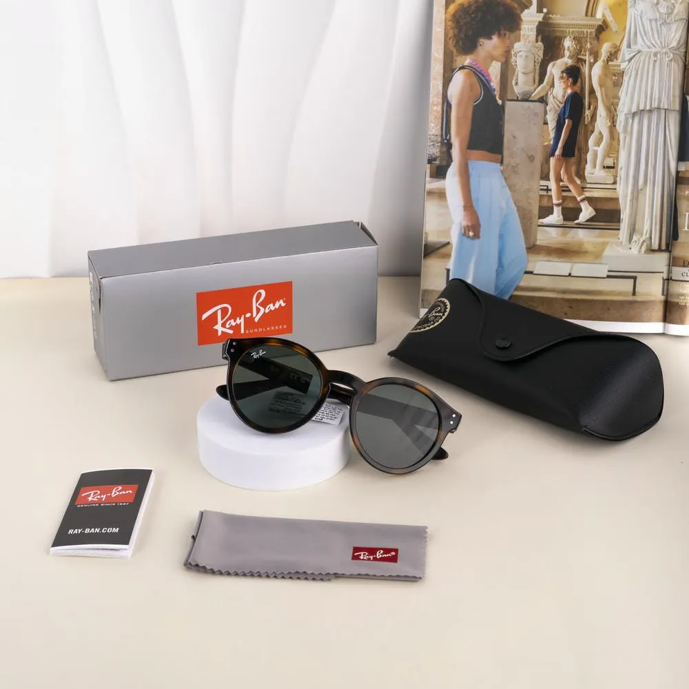 Kính Mát Oval RayBan Reverse 0RBR0505S - Tem Chính Hãng Luxottica
