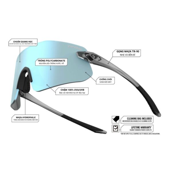 Tifosi Vogel SL – Kính Mát Thể Thao Chính Hãng Hiệu Suất Cao, Chuẩn Quang Học Chuyên Nghiệp - Ảnh 2