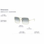 Kính Mát RayBan Square Reverse 0RBR0104S – Tem Chính Hãng Luxottica - Ảnh 2