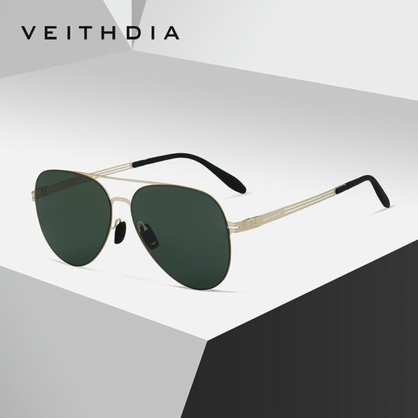 Veithdia 8211 Kính Mát Aviator Phân Cực Polarized