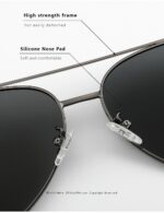 Kính Mát Aviator Veithdia 8255 Phân Cực Polarized
