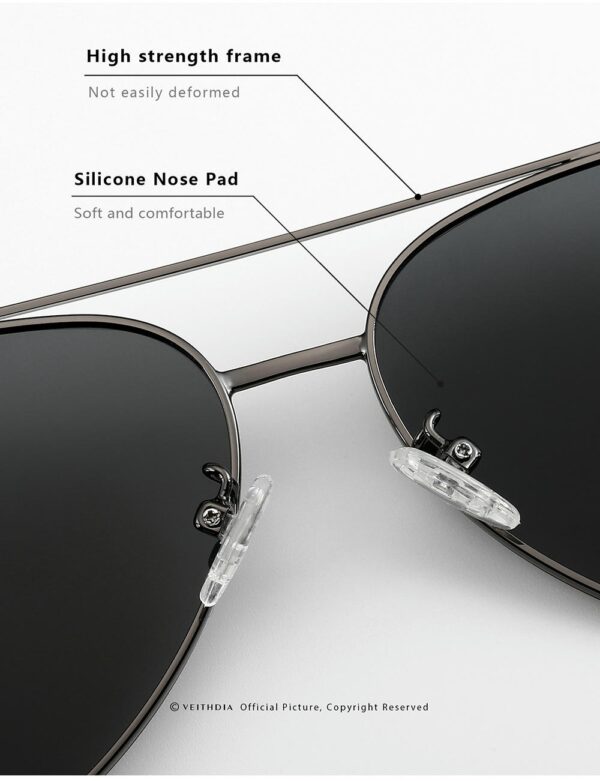 Kính Mát Aviator Veithdia 8255 Phân Cực Polarized