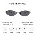 Kính Mát Không Gọng Gm Node – Bản Đẹp Nhất Thị Trường