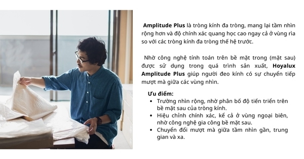 Hoyalux Amplitude Plus Tròng Kính Đổi Màu Đa Tròng – Thích Nghi Nhanh, Dễ Sử Dụng