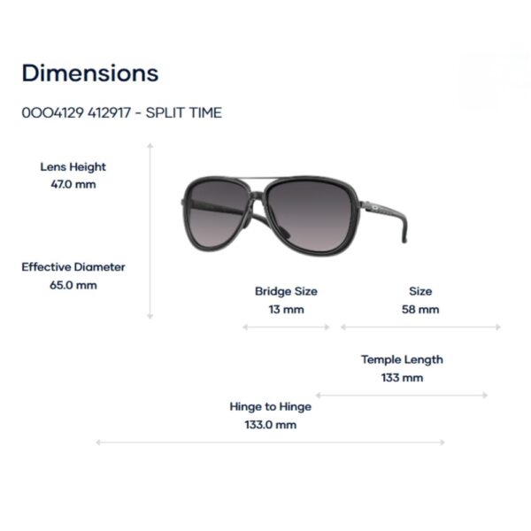 Sunglasses Oakley Split Time 0OO4129