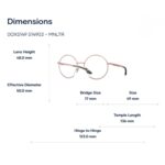 Oakley Mnltr 0OX5149 Gọng Kính Tròn Nửa Khung - Tem Chính Hãng Luxottica