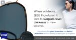 Zeiss ClearView DuraVision® Platinum PhotoFusion X – Tròng Kính Đơn Tròng Đánh Đổi Màu Tích Hợp BlueGuard