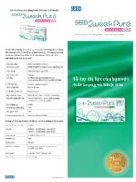 Kính Áp Tròng Loạn Thị 2 Tuần SEED 2weekPure UP for Astigmatism