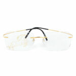 Silhouette Titan Minimal Art d’Or L027 Kính Không Gọng Mạ Vàng 23K – BST Atelier Next Phiên Bản Đặc Biệt 2026