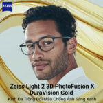 Zeiss Light 2 3D PhotoFusion X DuraVision Gold – Tròng Kính Đa Tròng Đổi Màu Chống Ánh Sáng Xanh