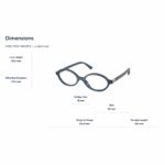Gọng Kính Oval Miu Miu 0MU 01XV - Tem Chính Hãng Luxottica