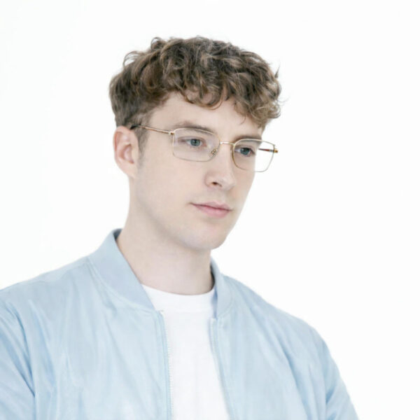 Exfash EF33278T Gọng Kính Nửa Khung Chữ Nhật – Tem Chính Hãng 101