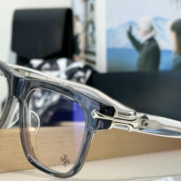 CH Slid’n Gọng Kính Vuông Bạc 925 Pure Silver - Bản Đẹp Nhất Thị Trường