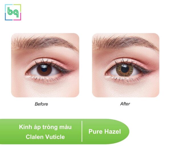 Kính Áp Tròng Màu 3 Tháng Interojo Clalen Vuticle 3 Months