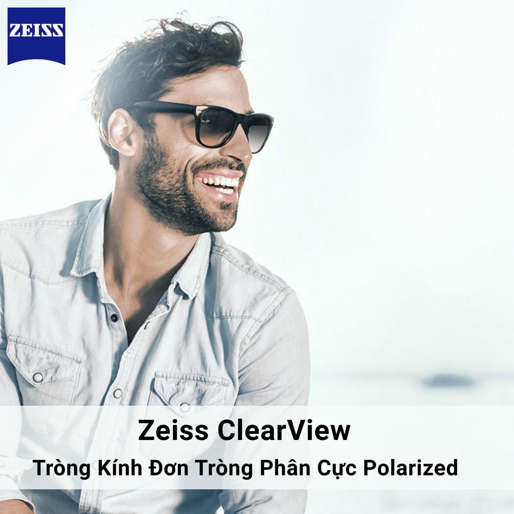 Zeiss ClearView Polarized Tròng Kính Đơn Tròng Phân Cực