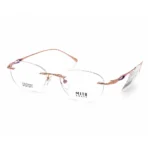 Mito MT1885 Kính Không Gọng Mắt Mèo Titanium - Tem Chính Hãng 101