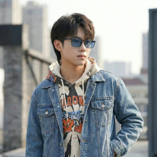 Kính Râm Cận Clip On Snap 12174 TR90 Phân Cực Polarized 2 Trong 1 Bộ 5 Kẹp Cao Cấp