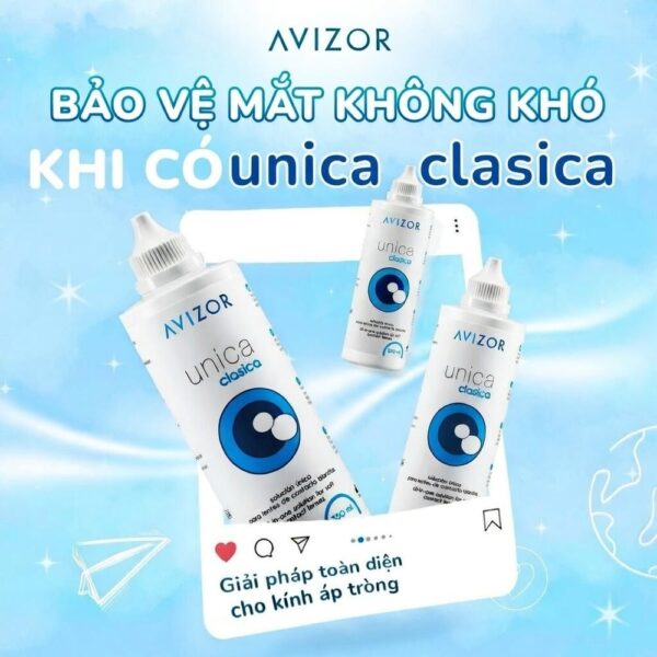 Avizor Unica Clasica Nước Ngâm Kính Áp Tròng