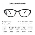 Kathy GD25-A-KT8305 Gọng Kính Mắt Mèo - Chính Hãng