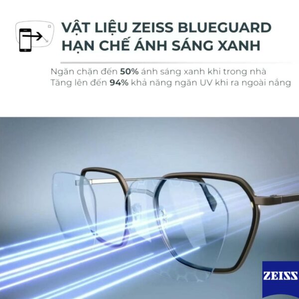 Zeiss Digital Light 2 3D PhotoFusion X DuraVision Gold – Tròng Kính Đổi Màu Tích Hợp Công Nghệ BlueGuard - Ảnh 11