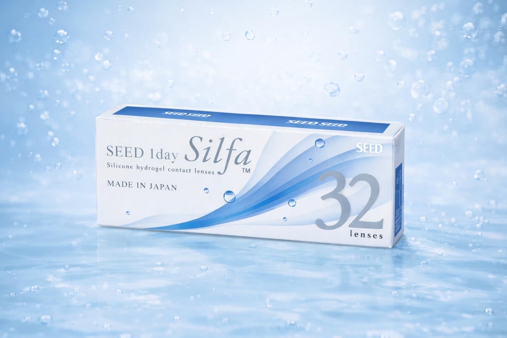 Kính Áp Tròng SEED 1day Silfa Silicone Hydrogel 1 Ngày