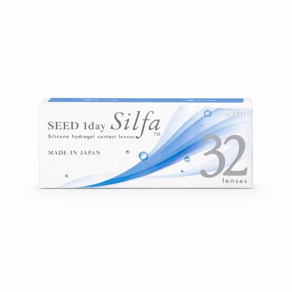 Kính Áp Tròng SEED 1day Silfa Silicone Hydrogel 1 Ngày